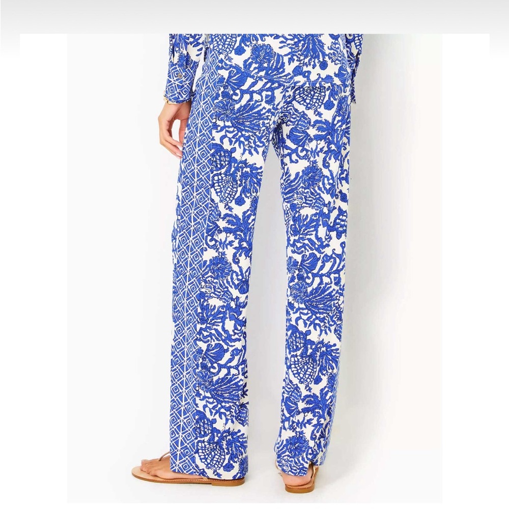 Lilly Pulitzer Grenada Pant Deeper Coconut Ride With Me
